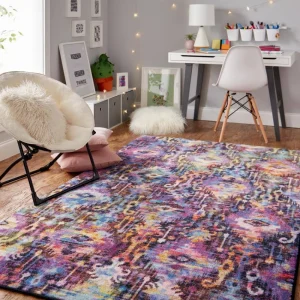 Arimo Purple 8 Ft. X 10 Ft. Tribal Area Rug By Mohawk Home | * Shop