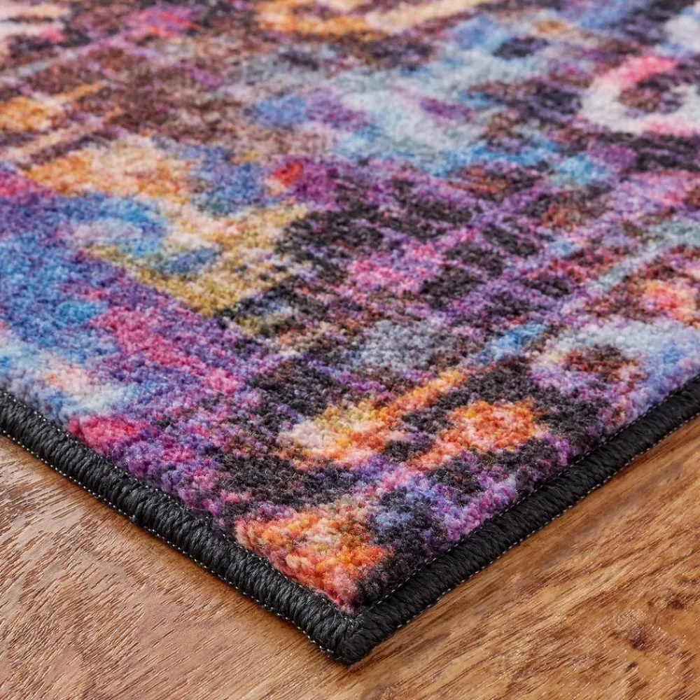 arimo_purple__ft_x__ft_tr_6.webp Arimo Purple 8 Ft. X 10 Ft. Tribal Area Rug By Mohawk Home | * Shop