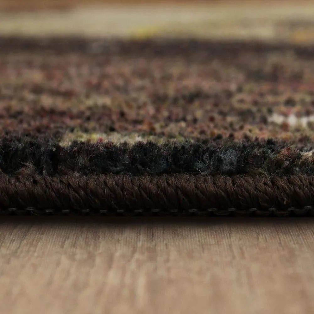 armindale_brown__ft_x__ft_2.webp Armindale Brown 8 Ft. X 10 Ft. Geometric Area Rug By Mohawk Home | * New