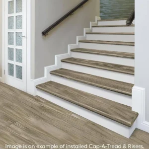 Arnica Lake Oak Stair Tread And Reversible Riser Kit 47 In. L X 12-1/8 In. W X 2-3/16 In. T By Cap A Tread | * Fashion