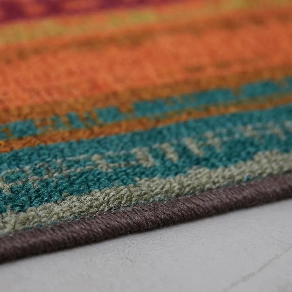 avenue_stripe_multi__ft_x_6.webp Avenue Stripe Multi 5 Ft. X 8 Ft. Indoor/Outdoor Area Rug By Mohawk Home | * Discount