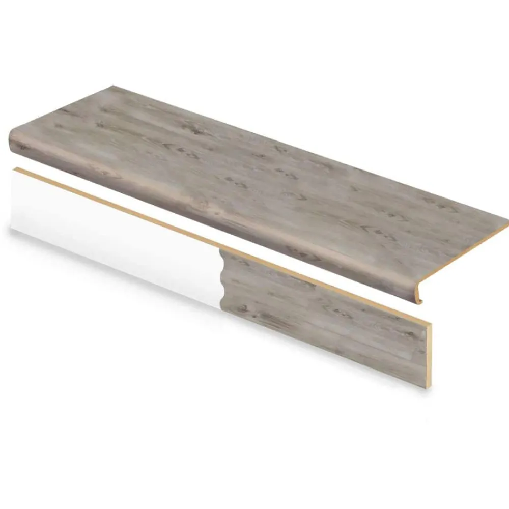 banff_gray_hickory_stair__0-1.webp Banff Gray Hickory Stair Tread And Reversible Riser Kit 47 In. L X 12-1/8 In. W X 2-3/16 In. T By Cap A Tread | * Best Sale