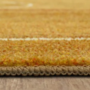 Basketball Court Tan 8 Ft. X 10 Ft. Contemporary Area Rug By Mohawk Home | * Hot