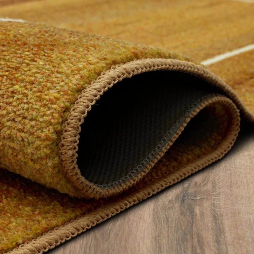 basketball_court_tan__ft__6.webp Basketball Court Tan 8 Ft. X 10 Ft. Contemporary Area Rug By Mohawk Home | * Hot