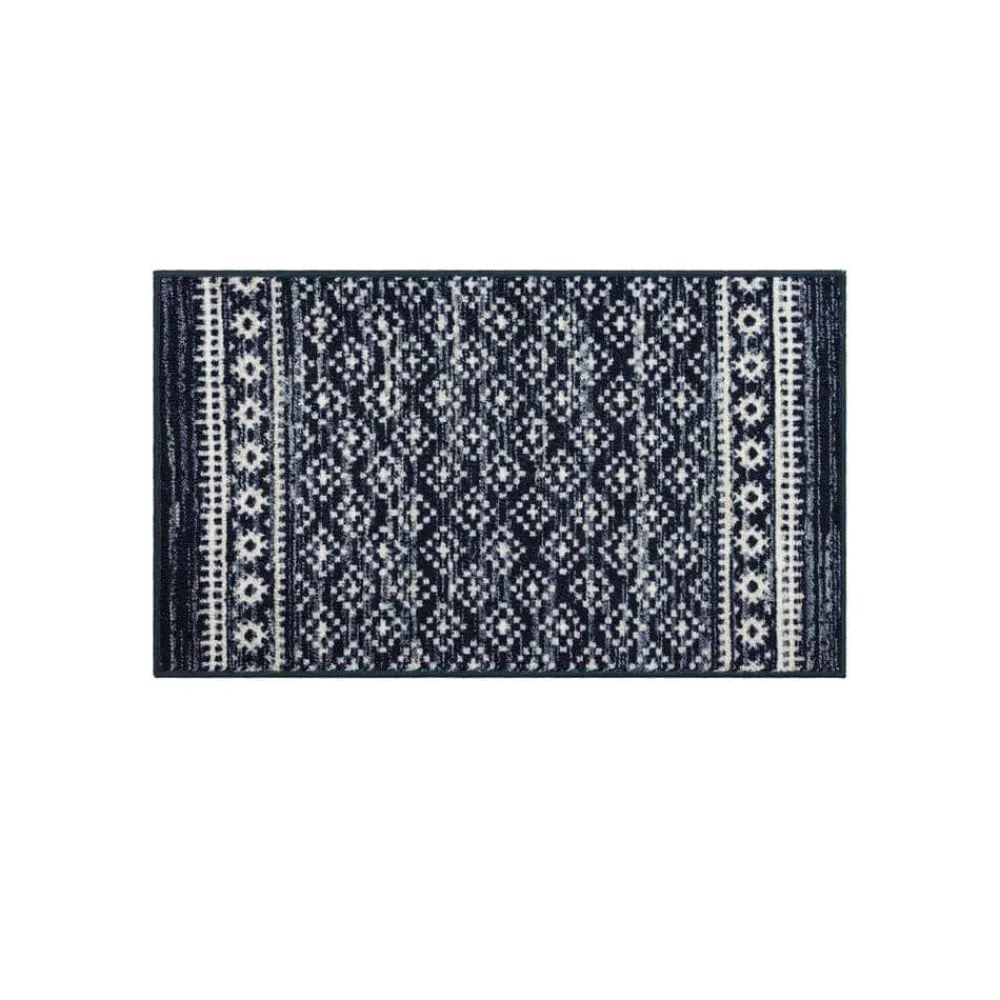 bibury_blue__ft__in_x__ft_0.webp Bibury Blue 1 Ft. 8 In. X 2 Ft. 10 In. Machine Washable Area Rug By Mohawk Home | * Best