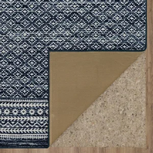 Bibury Blue 1 Ft. 8 In. X 2 Ft. 10 In. Machine Washable Area Rug By Mohawk Home | * Best