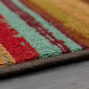 Boho Stripe Multi 6 Ft. X 9 Ft. Striped Area Rug By Mohawk Home | * Discount
