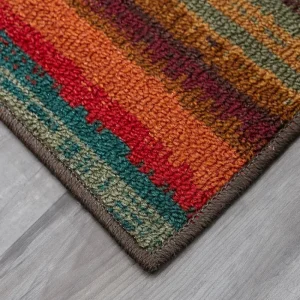 Boho Stripe Multi 6 Ft. X 9 Ft. Striped Area Rug By Mohawk Home | * Discount