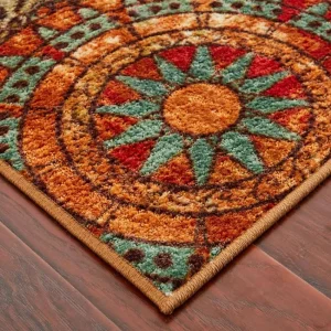 Caravan Medallion Multi 2 Ft. X 8 Ft. Machine Washable Runner Rug By Mohawk Home | * Best