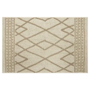 Cassius Wheat/Cream 2 Ft. 6 In. X 3 Ft. 9 In. Geometric Machine Washable Area Rug By Mohawk Home | * Online