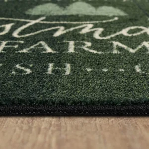 Christmas Tree Farm Black 2 Ft. 6 In. X 4 Ft. 2 In. Machine Washable Area Rug By Mohawk Home | * Fashion