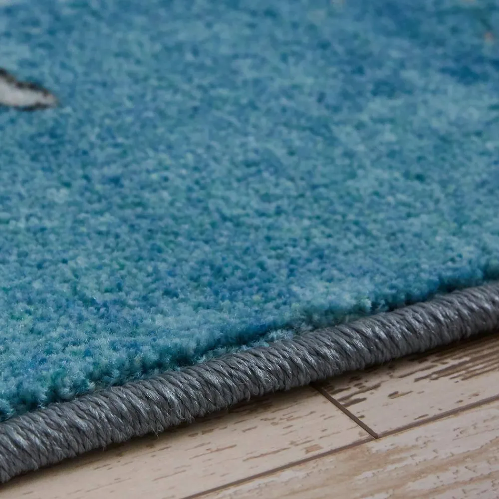 coastal_splash_aqua__ft_x_6.webp Coastal Splash Aqua 5 Ft. X 8 Ft. Area Rug By Mohawk Home | * Store