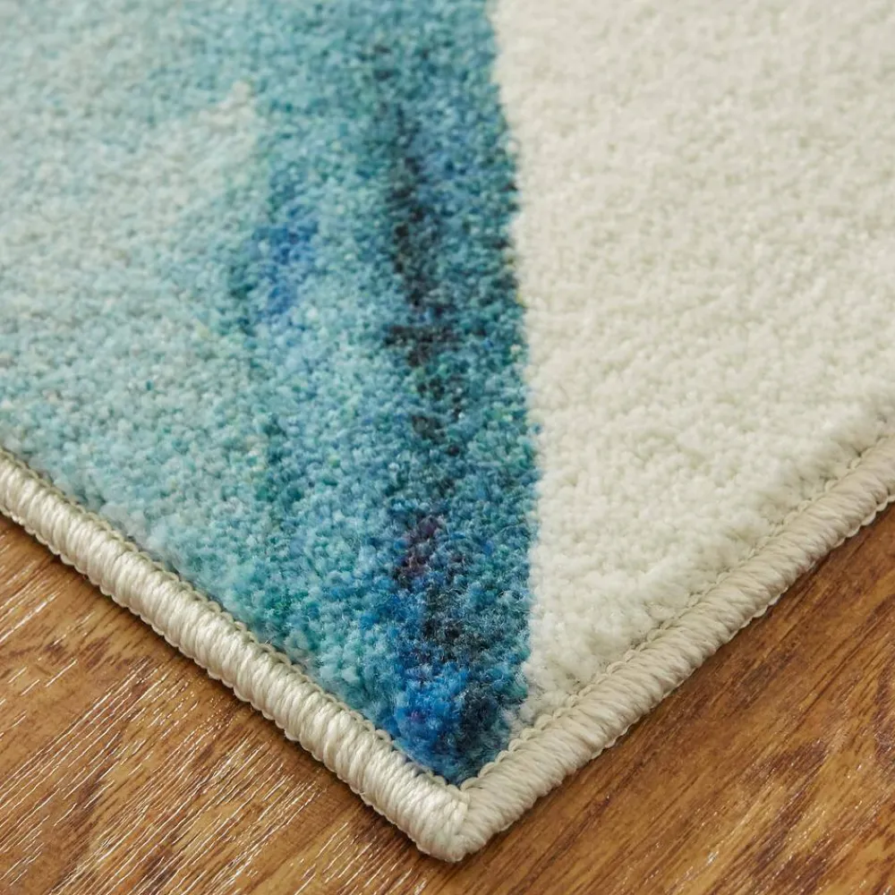 cognition_water_cream__ft_6.webp Cognition Water Cream 10 Ft. X 14 Ft. Abstract Area Rug By Mohawk Home | * Shop