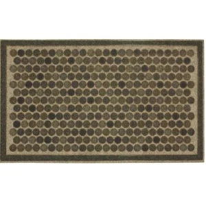 Colorful Dots Gray 18 In. X 30 In. Ornamental Entry Mat By Mohawk Home | * Best Sale