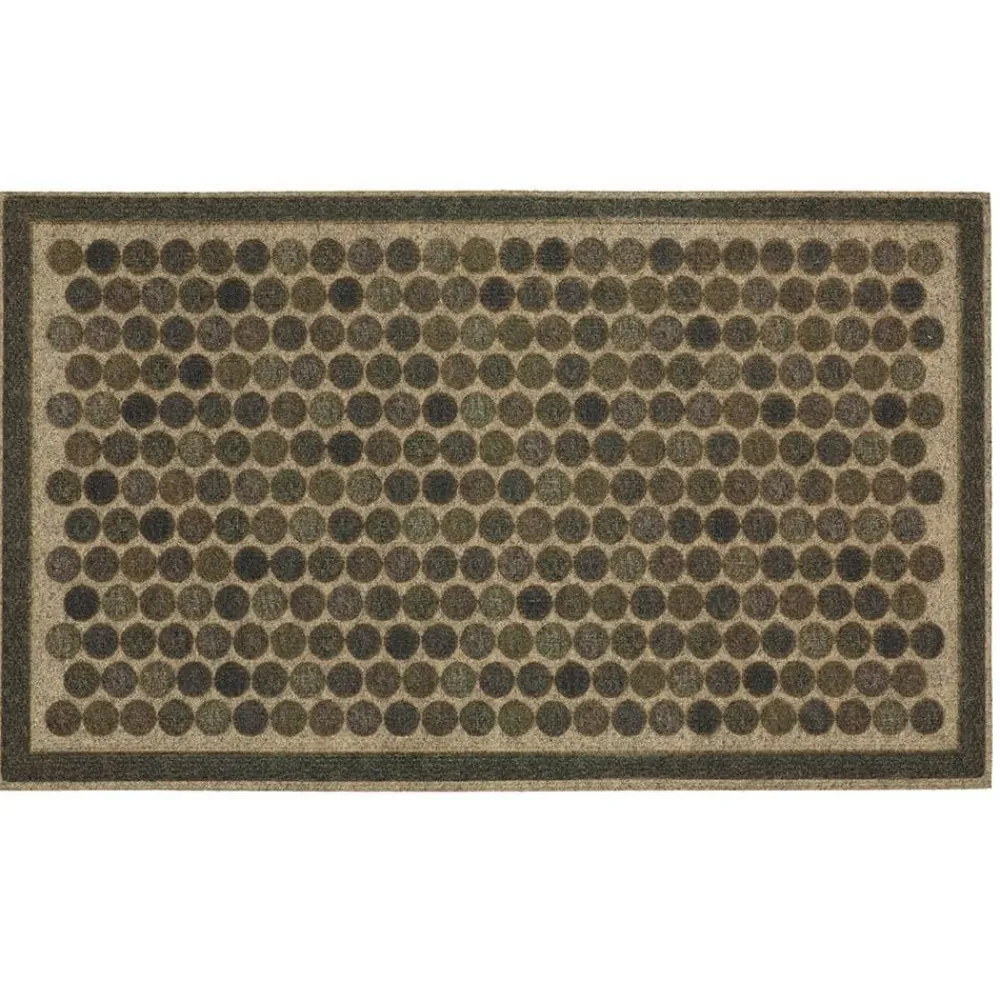 colorful_dots_gray__in_x__0.webp Colorful Dots Gray 18 In. X 30 In. Ornamental Entry Mat By Mohawk Home | * Best Sale