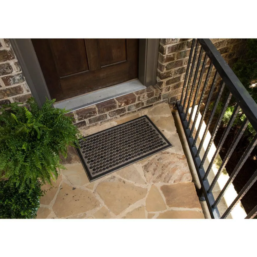 colorful_dots_gray__in_x__1.webp Colorful Dots Gray 18 In. X 30 In. Ornamental Entry Mat By Mohawk Home | * Best Sale