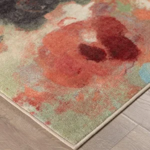 Colorful Garden Multi 10 Ft. X 10 Ft. Floral Square Area Rug By Mohawk Home | * Best
