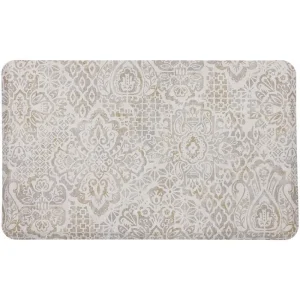 Damask Nouveau Tan 1 Ft. 8 In. X 3 Ft. 6 In. Kitchen Mat By Mohawk Home | * Outlet