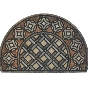 Deco Tile Slice Brown 23 In. X 35 In. Doorscapes Estate Mat By Mohawk Home | * Outlet