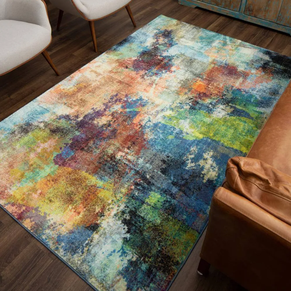 decollage_multi__ft_x__ft_9.webp Decollage Multi 4 Ft. X 6 Ft. Abstract Area Rug By Mohawk Home | * New
