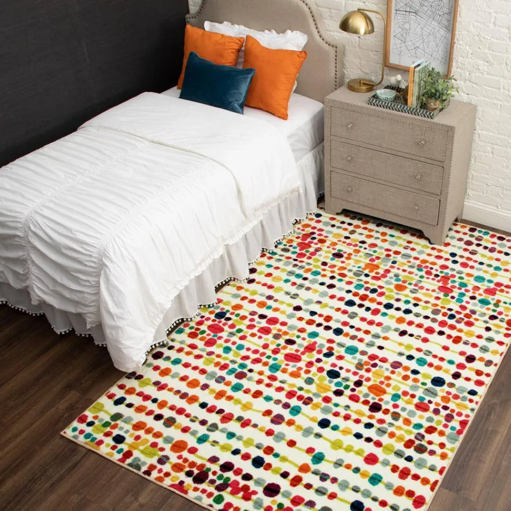 delerus_multi__ft__in_x___1.webp Delerus Multi 7 Ft. 6 In. X 10 Ft. Geometric Area Rug By Mohawk Home | * Outlet