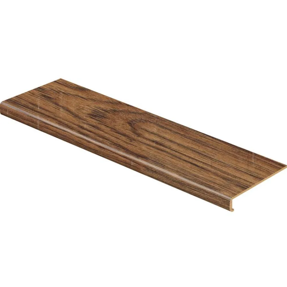 distressed_brown_hickory__0.webp Distressed Brown Hickory 2-3/16 In. T X 2-1/8 In. W X 47 In. L Laminate To Cover Stairs 1-1/8 In. To 1-3/4 In. T By Cap A Tread | * Cheap