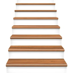Distressed Brown Hickory 47 In. L X 12-1/8 In. W X 1-11/16 In. T Laminate Right Return To Cover Stairs 1 In. Thick By Cap A Tread | * Discount