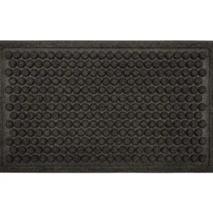 Dots Charcoal 24 In. X 36 In. Impressions Door Mat By Mohawk Home | * Shop