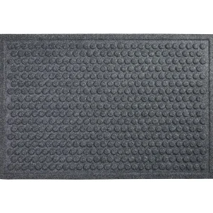 Dots Charcoal 36 In. X 48 In. Impressions Door Mat By Mohawk Home | * Best Sale