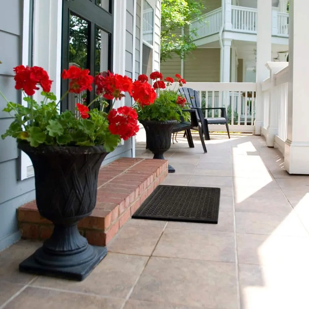 dots_charcoal__in_x__in_i_1.webp Dots Charcoal 18 In. X 30 In. Impressions Door Mat By Mohawk Home | * Best
