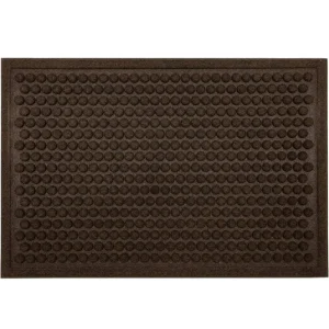 Dots Chocolate 36 In. X 48 In. Impressions Door Mat By Mohawk Home | * Flash Sale