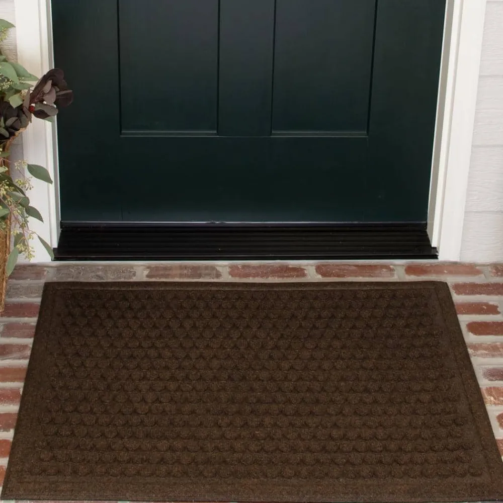 dots_chocolate__in_x__in__1-2.webp Dots Chocolate 36 In. X 48 In. Impressions Door Mat By Mohawk Home | * Flash Sale