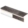 Dowden Gray Oak Stair Tread & Reversible Riser Kit 47 In. L X 12-1/8 In. W X 1-11/16 In. T To Cover Stairs 1 In. By Cap A Tread | * Best