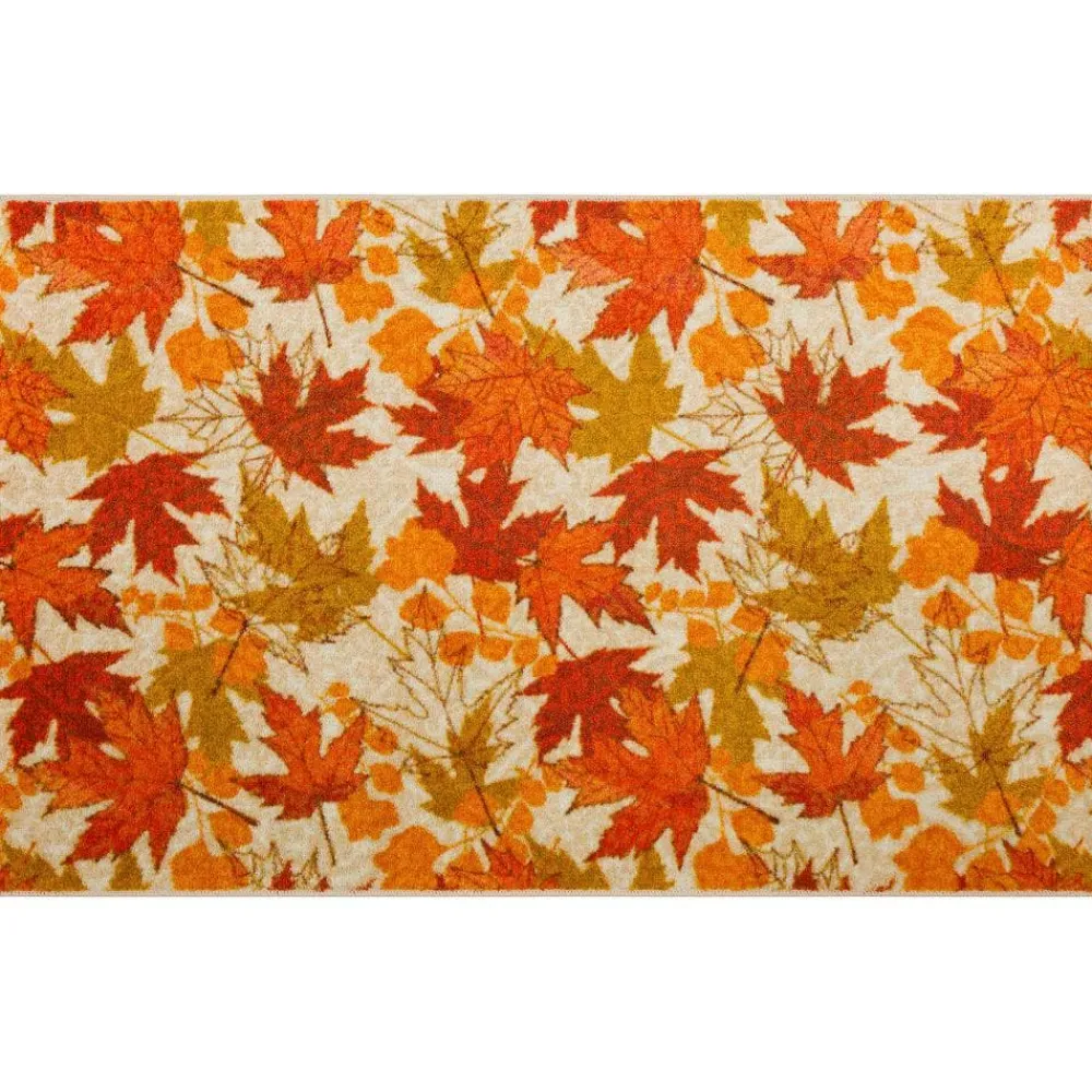 fall_leaves_multi__ft__in_0.webp Fall Leaves Multi 2 Ft. 6 In. X 4 Ft. 2 In. Machine Washable Area Rug By Mohawk Home | * Flash Sale