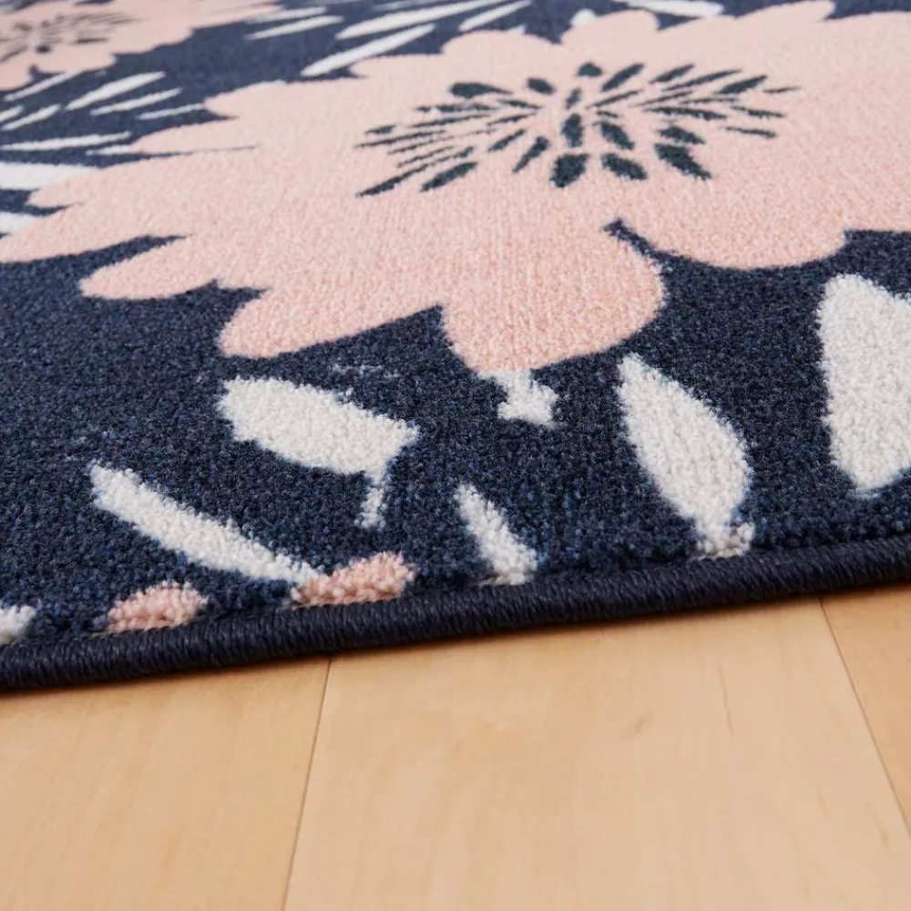 flower_burst_navy__ft_x___2.webp Flower Burst Navy 5 Ft. X 8 Ft. Floral Area Rug By Mohawk Home | * Store