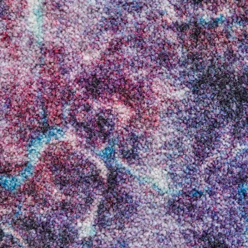fractal_purple__ft_x__ft__7.webp Fractal Purple 8 Ft. X 10 Ft. Abstract Area Rug By Mohawk Home | * Discount