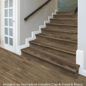 Heirloom Pine Stair Tread And Reversible Riser Kit 47 In. L X 12-1/8 In. W X 1-11/16 In. T For Stairs 1 In. Thick By Cap A Tread | * New