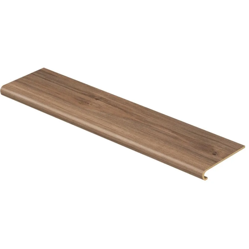 lakeshore_pecan__in_l_x___0.webp Lakeshore Pecan 47 In. L X 12-1/8 In. D X 2-3/16 In. H Laminate To Cover Stairs 1-1/8 In. To 1-3/4 In. Thick By Cap A Tread | * Best