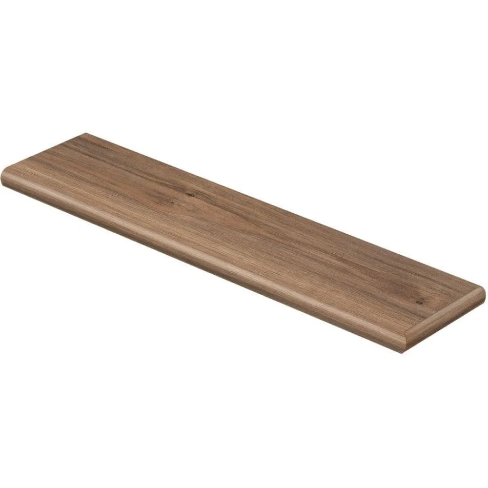 lakeshore_pecan__in_lengt_0-1.webp Lakeshore Pecan 47 In. Length X 12-1/8 In. W X 1-11/16 In. T Laminate Right Return To Cover Stairs 1 In. Thick By Cap A Tread | * Shop