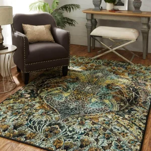 Lova Gold 10 Ft. X 14 Ft. Abstract Area Rug By Mohawk Home | * Online