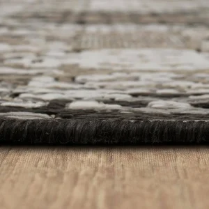 Marbella Dark Grey 5 Ft. 3 In. X 7 Ft. 6 In. Ikat Indoor/Outdoor Area Rug By Mohawk Home | * Sale