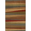 Mayan Sunset Sierra 5 Ft. X 8 Ft. Striped Area Rug By Mohawk Home | * Flash Sale