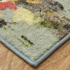Merging Floral Green 8 Ft. X 10 Ft. Floral Area Rug By Mohawk Home | * Best