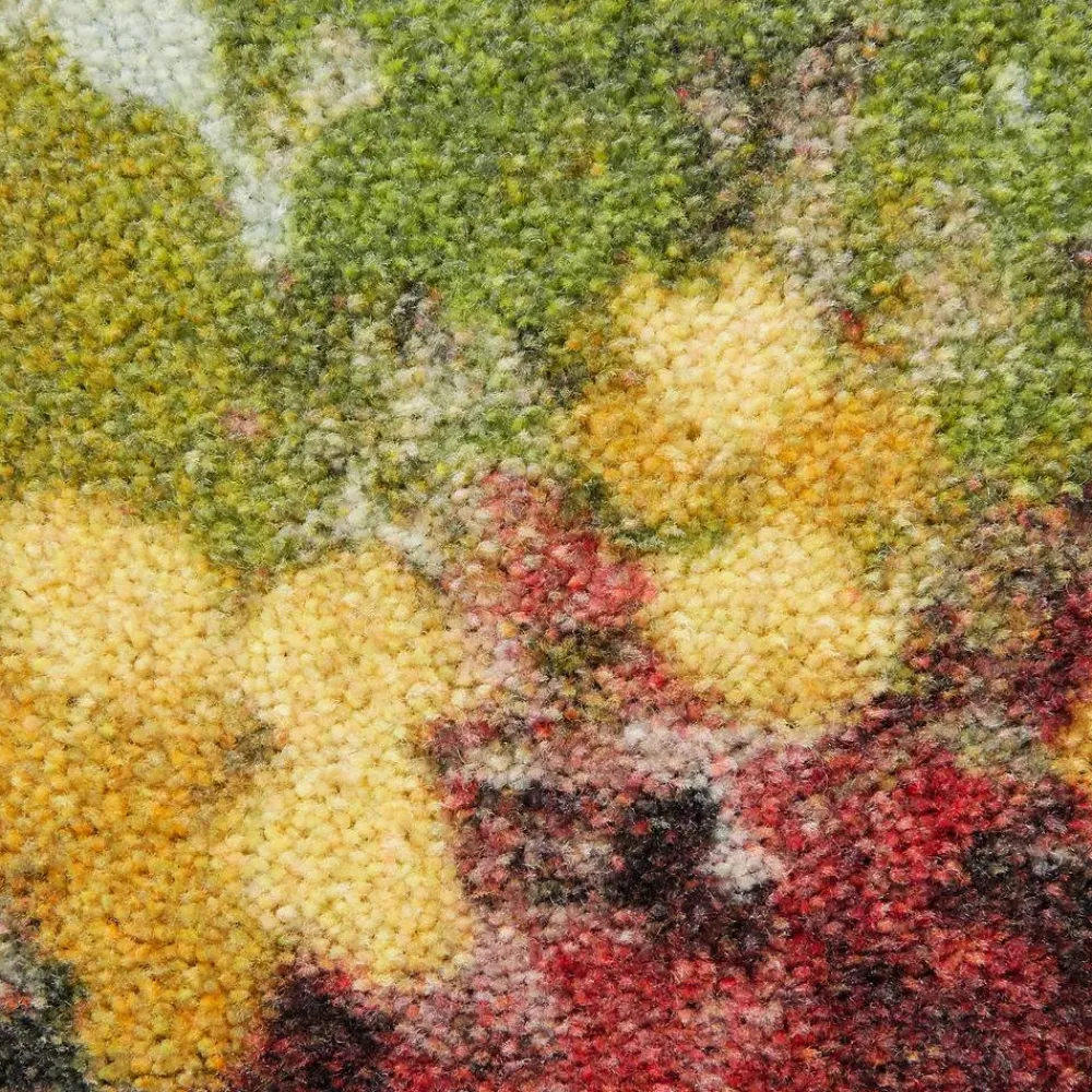 merging_floral_green__ft__7.webp Merging Floral Green 8 Ft. X 10 Ft. Floral Area Rug By Mohawk Home | * Best
