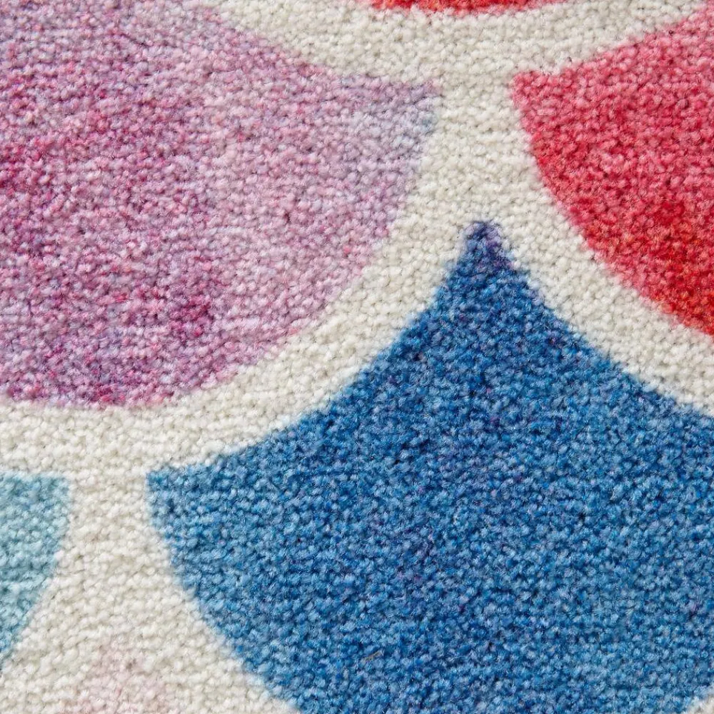 mermaid_scales_pink__ft_x_4.webp Mermaid Scales Pink 5 Ft. X 8 Ft. Whimsical Area Rug By Mohawk Home | * Sale