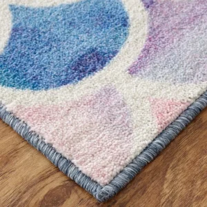 Mermaid Scales Pink 5 Ft. X 8 Ft. Whimsical Area Rug By Mohawk Home | * Sale