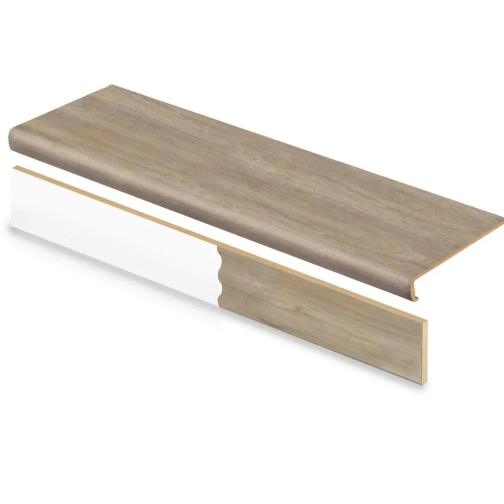 moonstone_stair_tread_and_0.webp Moonstone Stair Tread And Reversible Riser Kit 47 In. L X 12-1/8 In. W X 2-3/16 In. T By Cap A Tread | * Sale