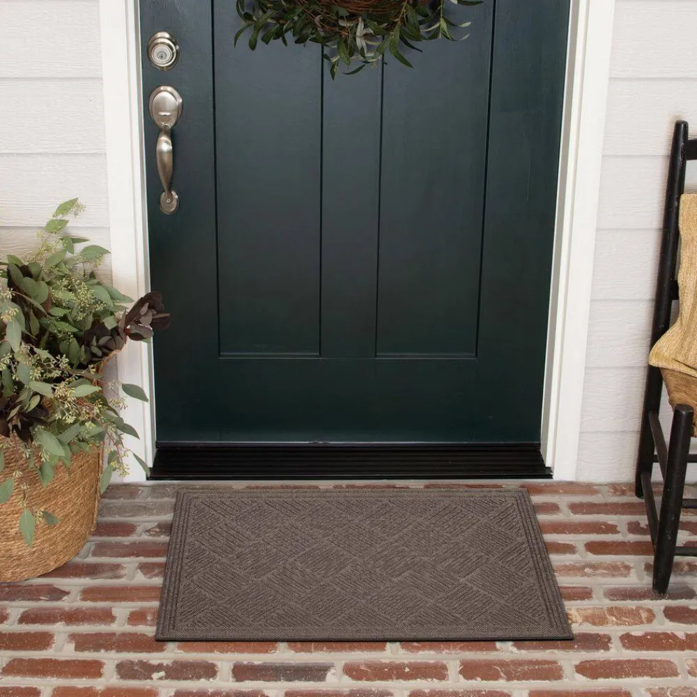 parquet_impressions_jacqu_1-1.webp Parquet Impressions Jacquard Flagstone 36 In. X 60 In. Recycled Rubber Indoor/Outdoor Door Mat By Mohawk Home | * Cheap