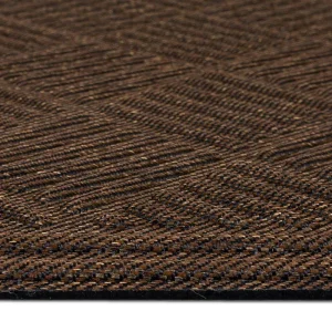 Parquet Impressions Jacquard Copper 24 In. X 36 In. Recycled Rubber Indoor/Outdoor Door Mat By Mohawk Home | * Best