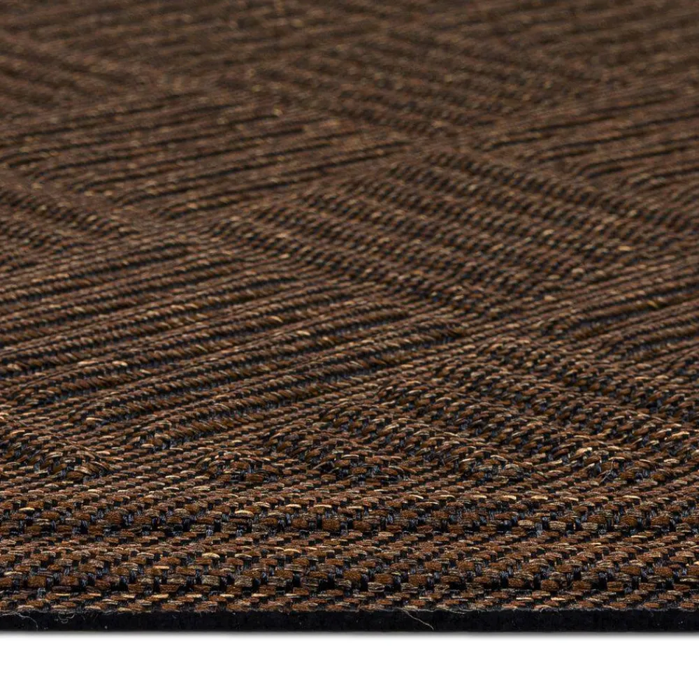 parquet_impressions_jacqu_2.webp Parquet Impressions Jacquard Copper 24 In. X 36 In. Recycled Rubber Indoor/Outdoor Door Mat By Mohawk Home | * Best